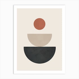 Geometric Modern Art 30 Art Print