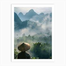 Vietnam Landscape Art Print