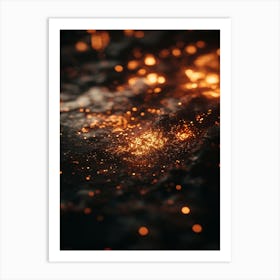 Sparkles In The Water Art Print