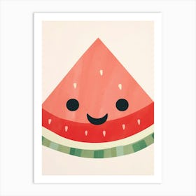 Friendly Kids Watermelon 3 Art Print