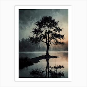 Lone Tree 19 Art Print