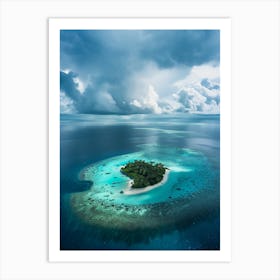 Island In The Middle Of The Ocean 9 Art Print