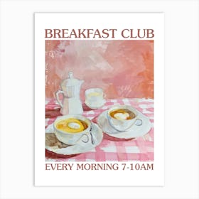 Breakfast Club Veggie Breakfast 4 Art Print