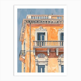 Trieste Europe Travel Architecture 4 Art Print