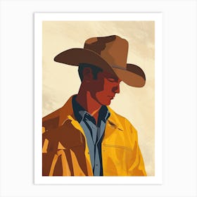 The Cowboy’s Serenade Art Print