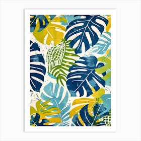 Tropical Leaves 179 Art Print