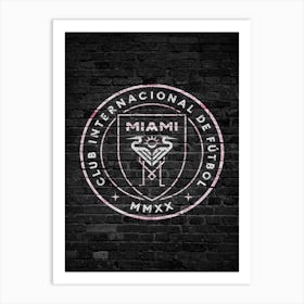 Inter Miami Cf 1 Art Print