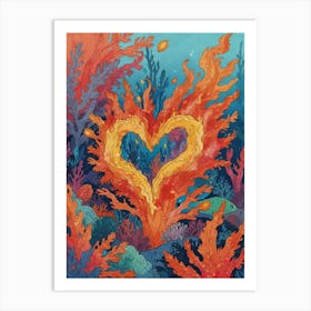 Heart Of The Ocean Art Print