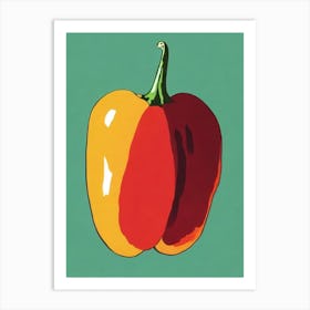 Anaheim Pepper Bold Graphic vegetable Art Print