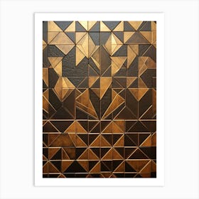 Geometric Pattern Illustration 7 Art Print