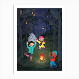 Dancing Under The Stars Art Print