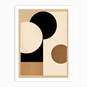 Beige Bauhaus Marchtrenk Mastery Art Print