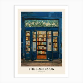 Warsaw Book Nook Bookshop 3 Poster Art Print