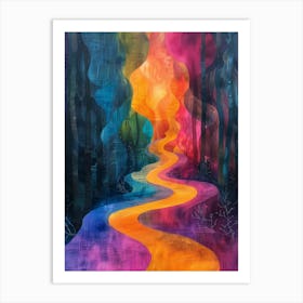 Rainbow Path Art Print