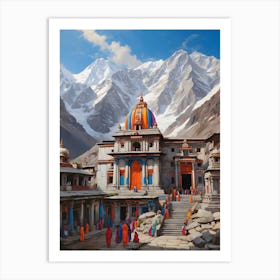 Hindu Temple 13 Art Print