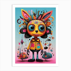 Sugar Bunny Art Print