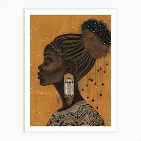 African Woman 214 Art Print