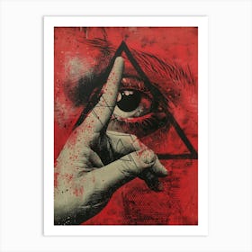 All Seeing Eye 14 Art Print