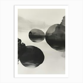 'Black And White' 7 Art Print