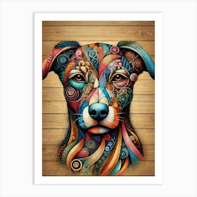 Dog Print Art Print