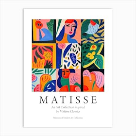 Botanical Study, The Matisse Inspired Art Collection Poster Art Print