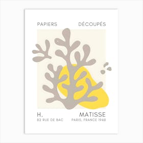 H Matisse 20 Art Print