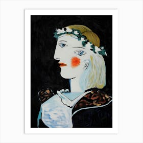 Portrait Of A Woman 22 Art Print