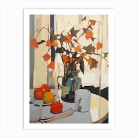 Autumn Kitchen Still Life Painting 5 Art Print