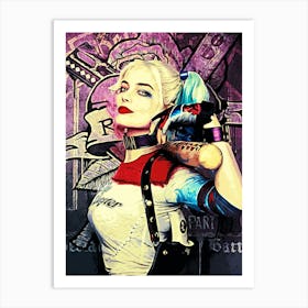 Harley Quinn 5 Art Print