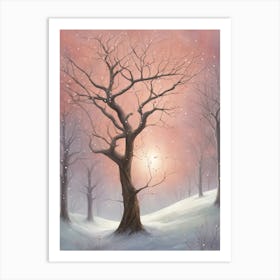 Winter Tree no2 Art Print