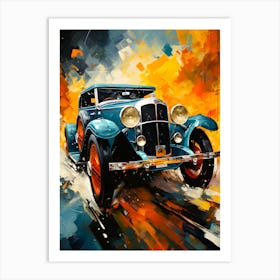 Vintage Car Art Print