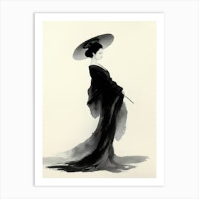 Geisha 2 Art Print