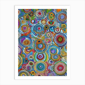 Circles 2 Art Print