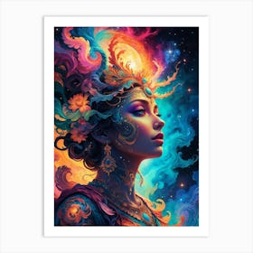 Woman 1 Art Print