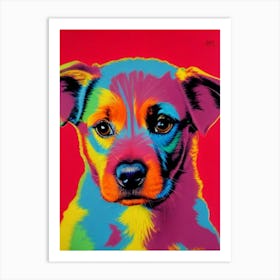 Portuguese Podengo Pequeno Andy Warhol Style Dog Art Print