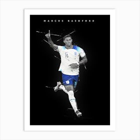 Marcus Rashford 1 Art Print