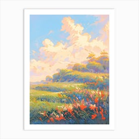 Cloudy Day Art Print