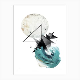 Poster Abstract Illustration Art 07 Art Print