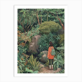 In The Garden Shinjuku Gyoen National Garden Japan 3 Art Print