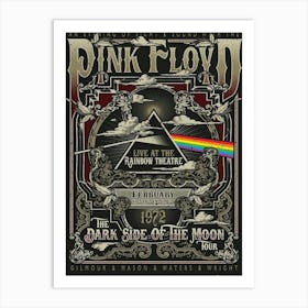 Poster Stop Online Pink Floyd Framed Music Poster Art Print