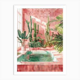 Cactus Garden 8 Art Print