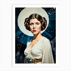 Princess of the Stars (Leia) Art Print