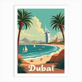 Dubai City 1 Art Print