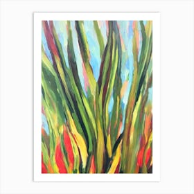 Burro’S Tail Impressionist Painting Art Print