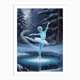 Ice Dancer Art Print