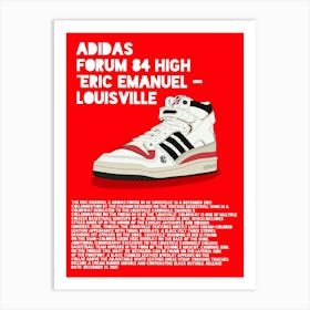 Adidas Forum 34 High High Art Print