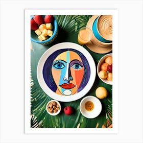 Hawaiian Plate Art Print