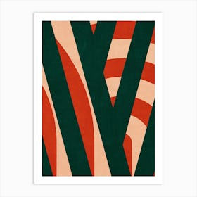 ALPHABET M b Art Print