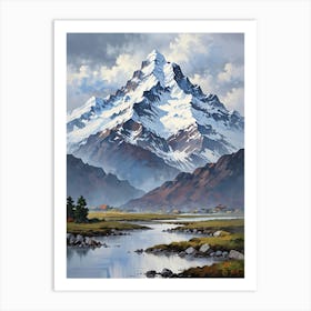 Mountain Range Art Print