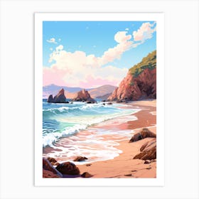 Pfeiffer Beach, Big Sur California Usa 2 Art Print